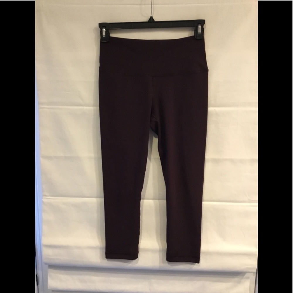 REFLEX MAROON WORKOUT LEGGINGS